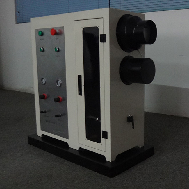 ASTM D2843 جهاز اختبار كثافة الدخان عالي الدقة لاختبار حجب الدخان البلاستيكي 