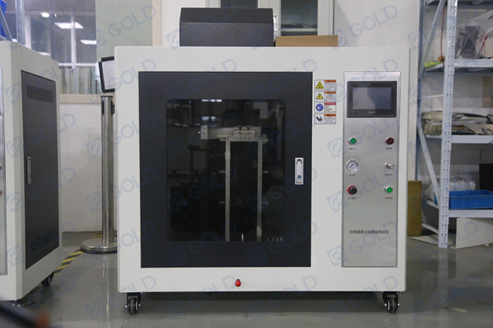 جهاز اختبار انتشار اللهب السطحي