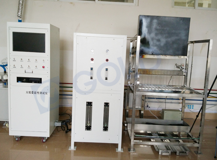 ISO 5658 انتشار المنظمة البحرية الدولية من اختبار اللهب