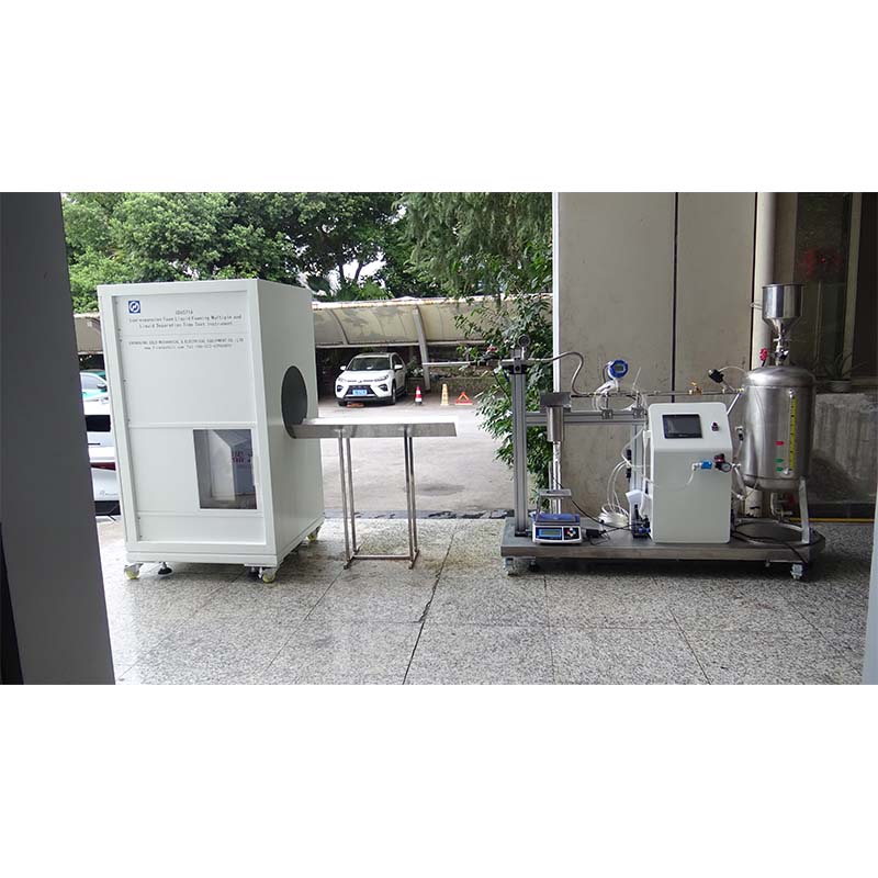  UL162 EN 1568 جهاز قياس نسبة رغوة السائل الرغوي منخفض التمدد ووقت الفصل