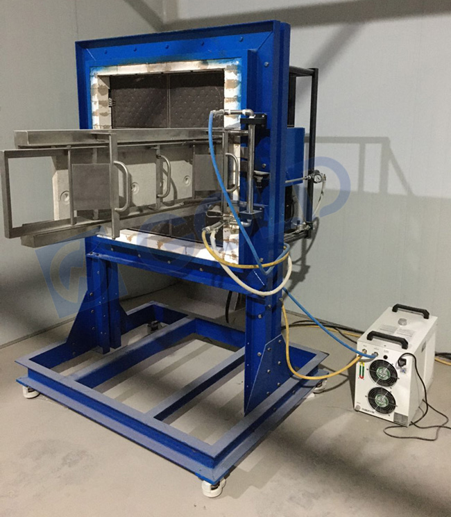 بكالوريوس 476-7 سطح انتشار لهب تستر لمواد البناء