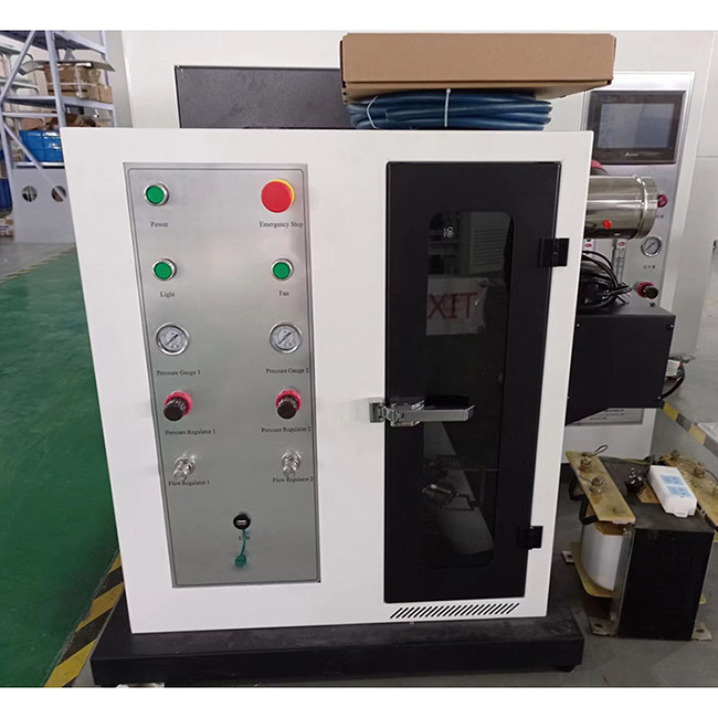 ASTM D2843 جهاز اختبار كثافة الدخان عالي الدقة لاختبار حجب الدخان البلاستيكي 